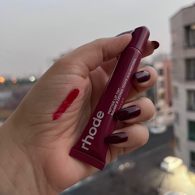 لیپ گلاس رود (raspberry jelly )