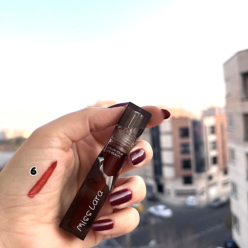 رژ مایع خیس Miss Lara شماره 6-1