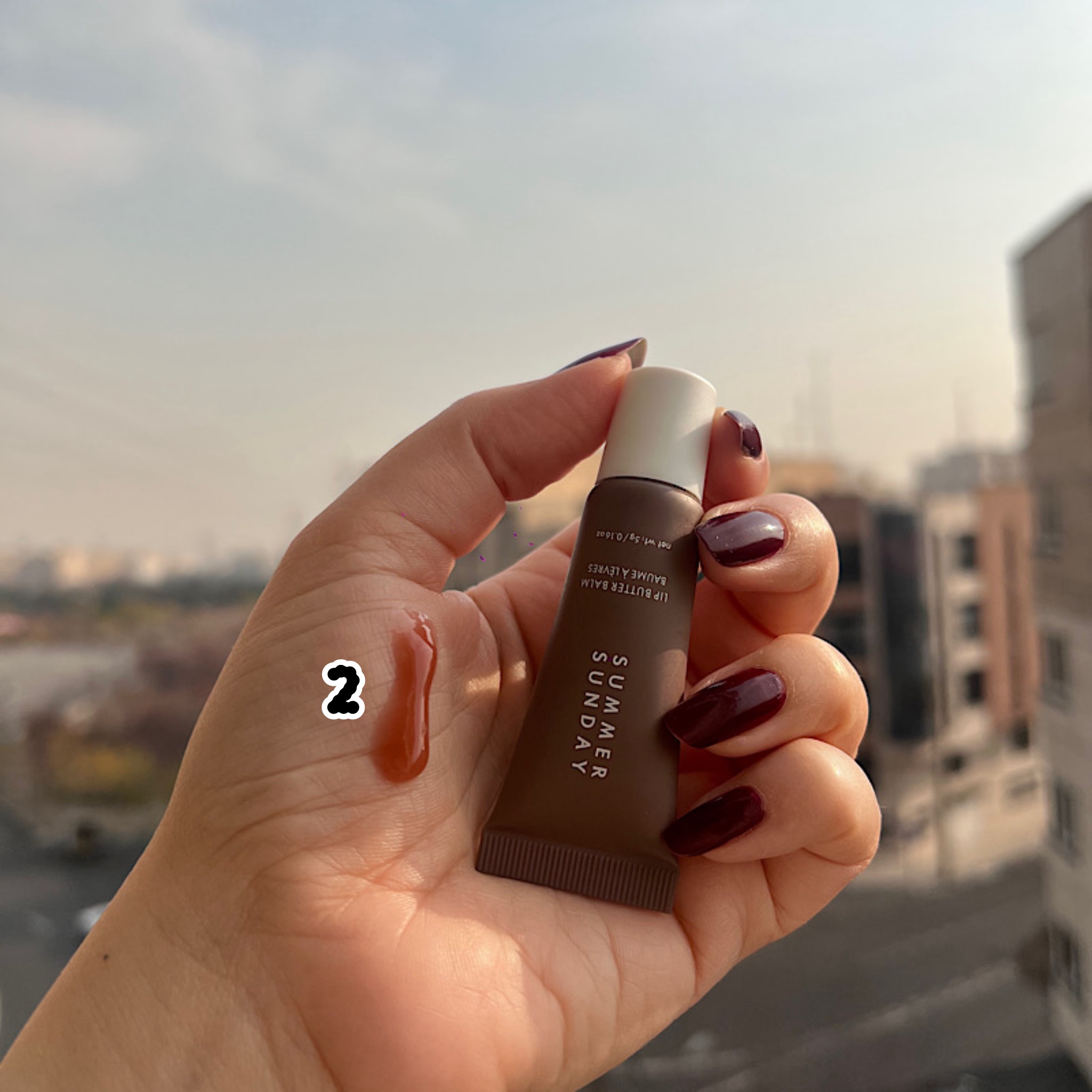 لیپ گلاس تیوپی Summer Sunday شماره 2-0