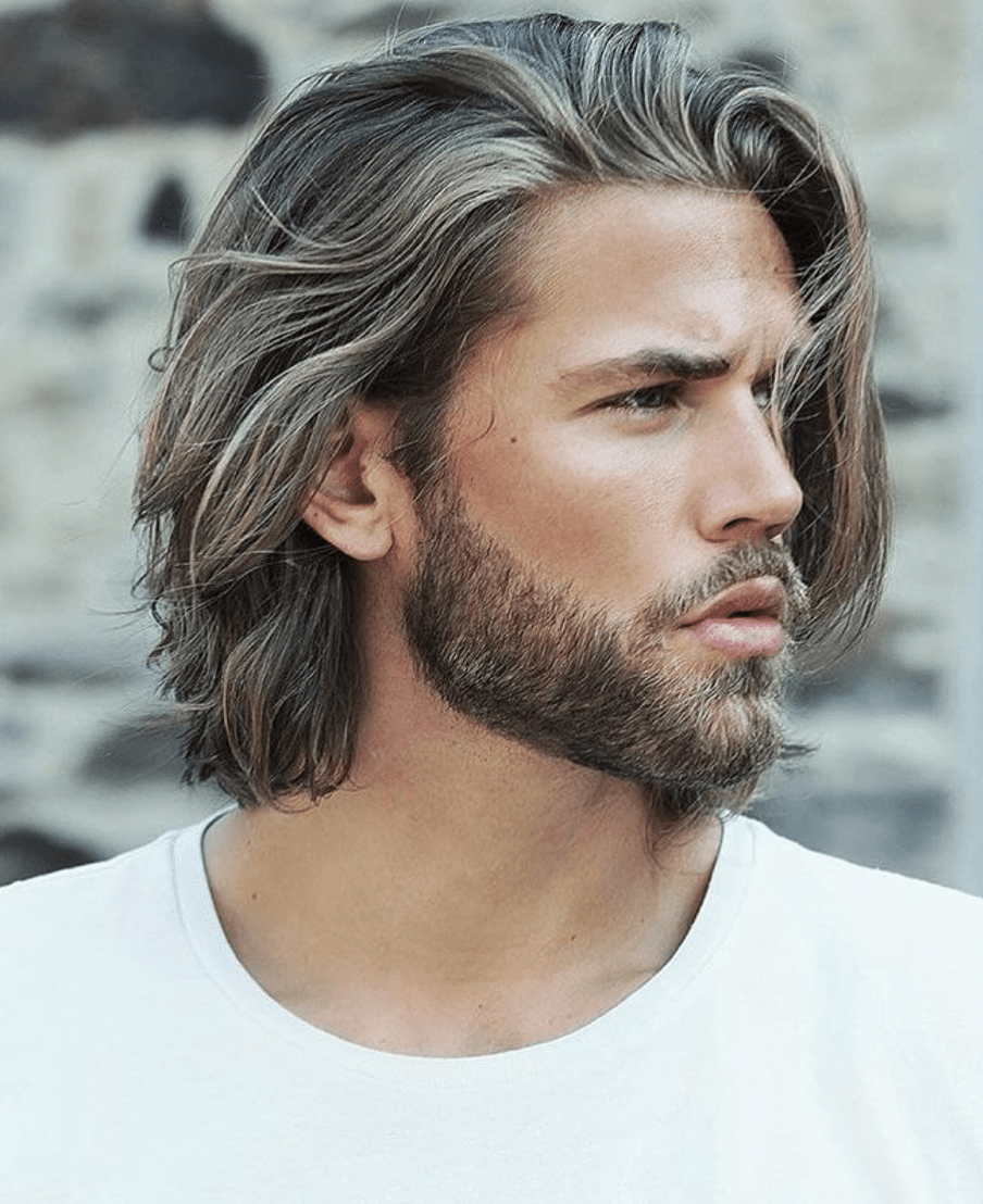 مدل موی مردانه تا زیر چانه